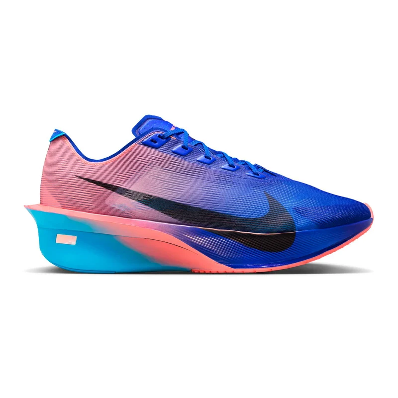 Vaporfly 4 Wettkampfschuh - blau, koralle
