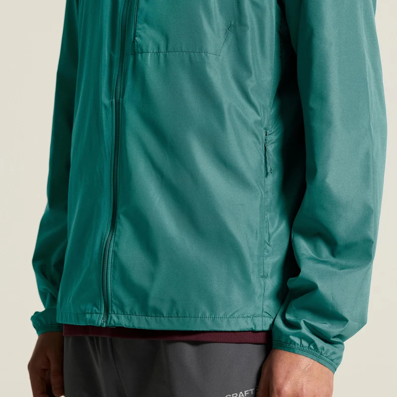 Essence Wind Laufjacke Herren - grün
