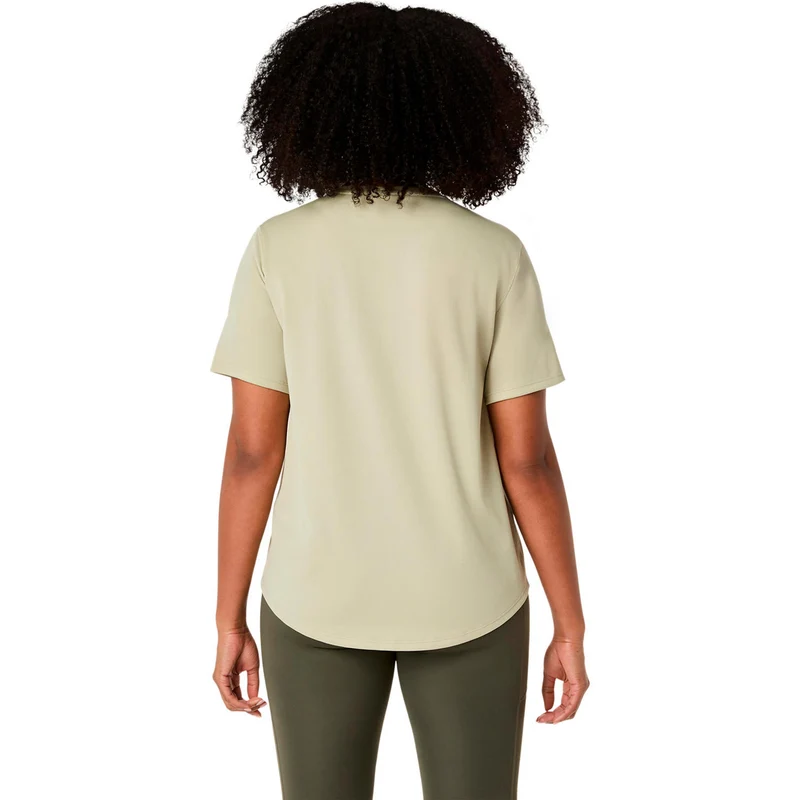Core Laufshirt Damen - khaki