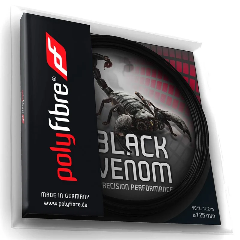 Black Venom Saitenset 12,2m-Schwarz