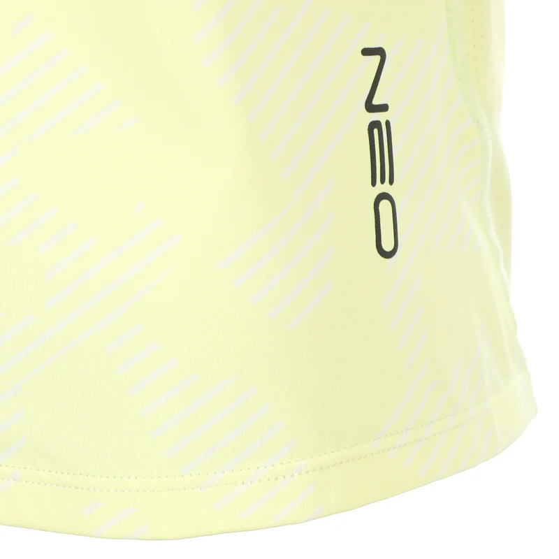 Feel the Vybe AOP Laufshirt Damen-limette
