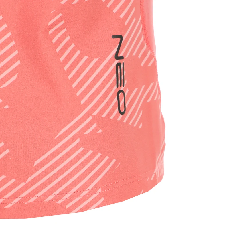 Feel the Vybe AOP Laufshirt Damen-koralle