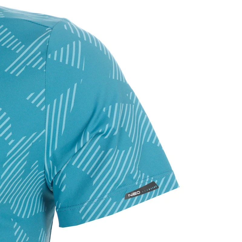 Feel the Vybe AOP Laufshirt Herren-türkis