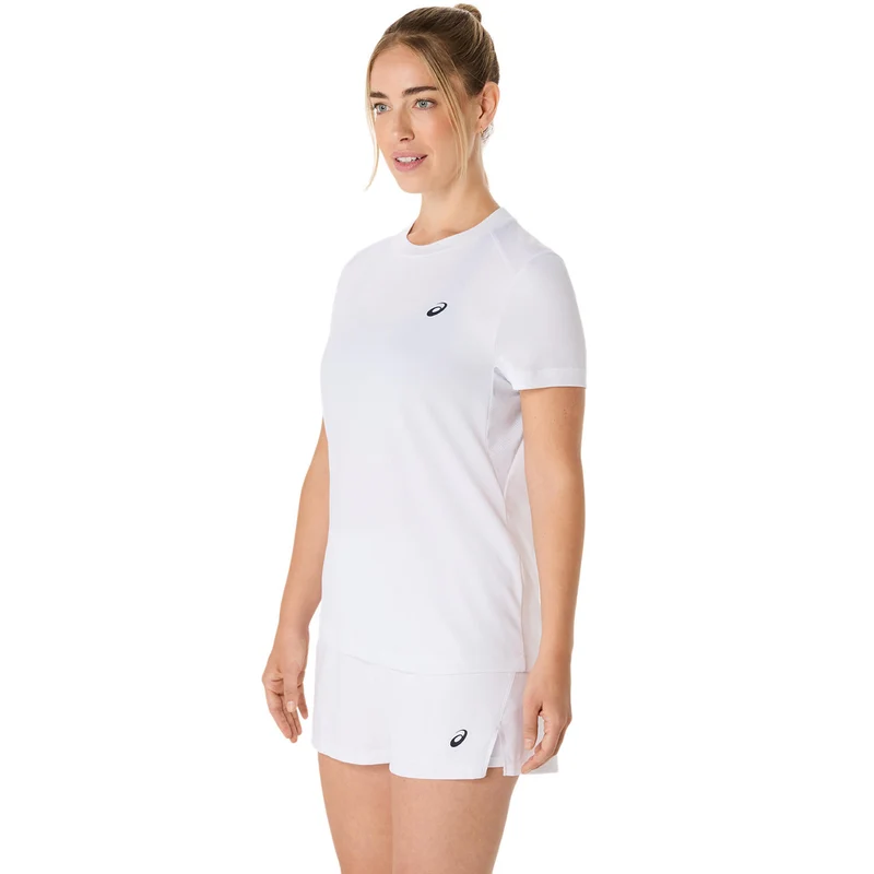 Court T-Shirt Damen - weiß