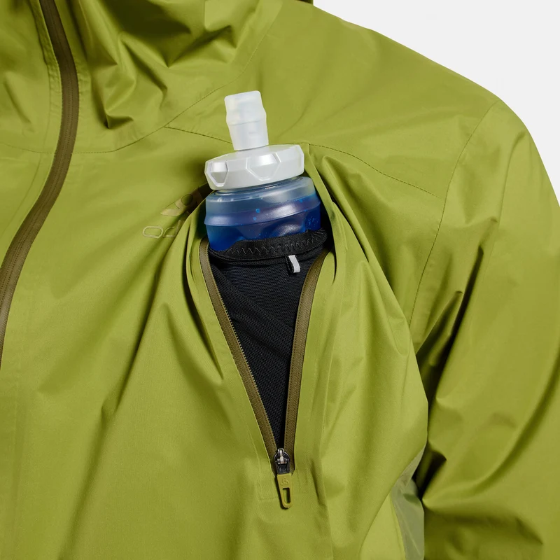 X-Alp Waterproof Pro Laufjacke Herren - grün