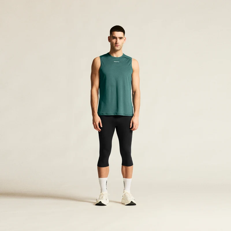 ADV Essence Laufshirt Herren - petrol