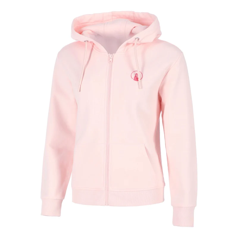 Endlessly Flower Zip Sweatjacke Damen-Rosa,Mehrfarbig