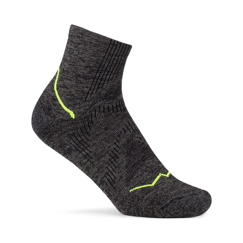 Dryflx Quarter Laufsocken Unisex-schwarz