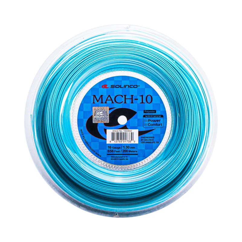 Mach 10 Saitenrolle 200m-Blau
