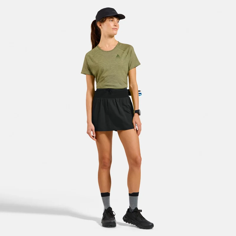 X-Alp Trail Laufshorts Damen-schwarz