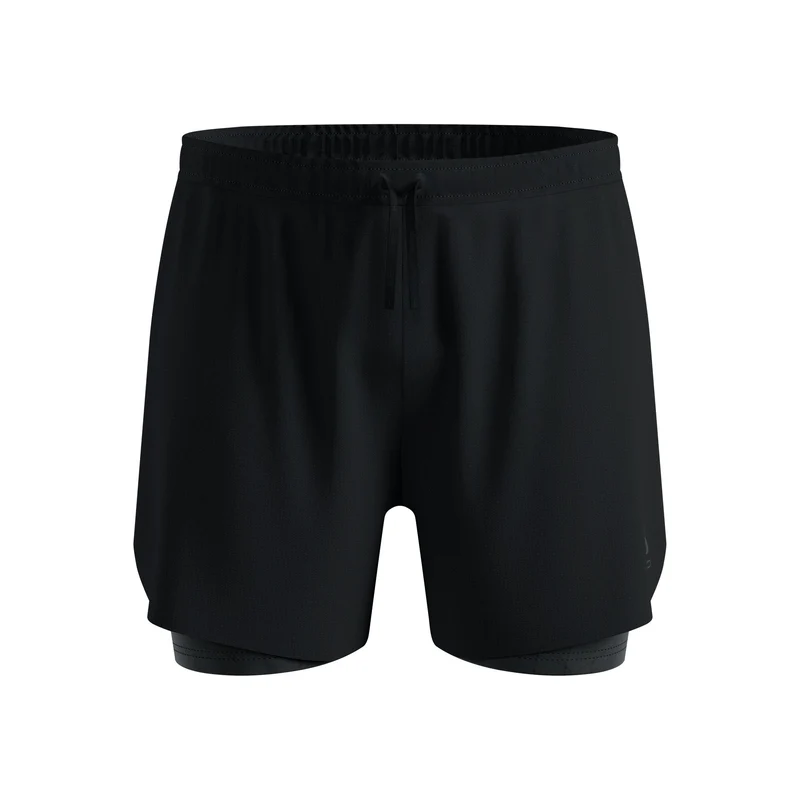 Zeroweight Print 5in 2in1 Laufshorts Herren-schwarz