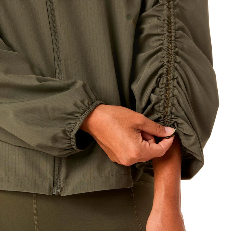 Nagino Adjustable Laufjacke Damen - grün