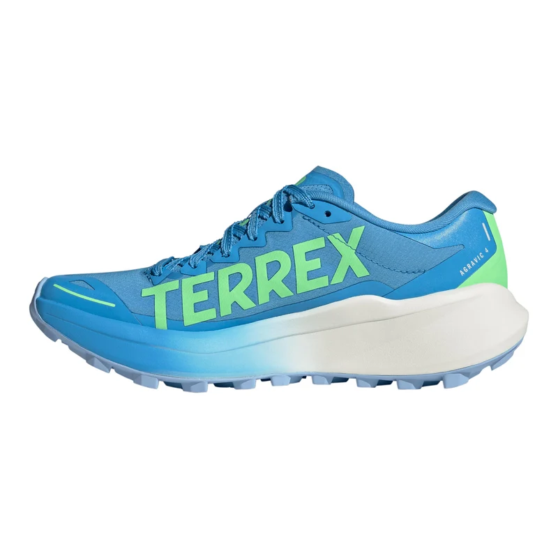 Terrex Agravic 4 Trailschuh Damen - blau, weiß