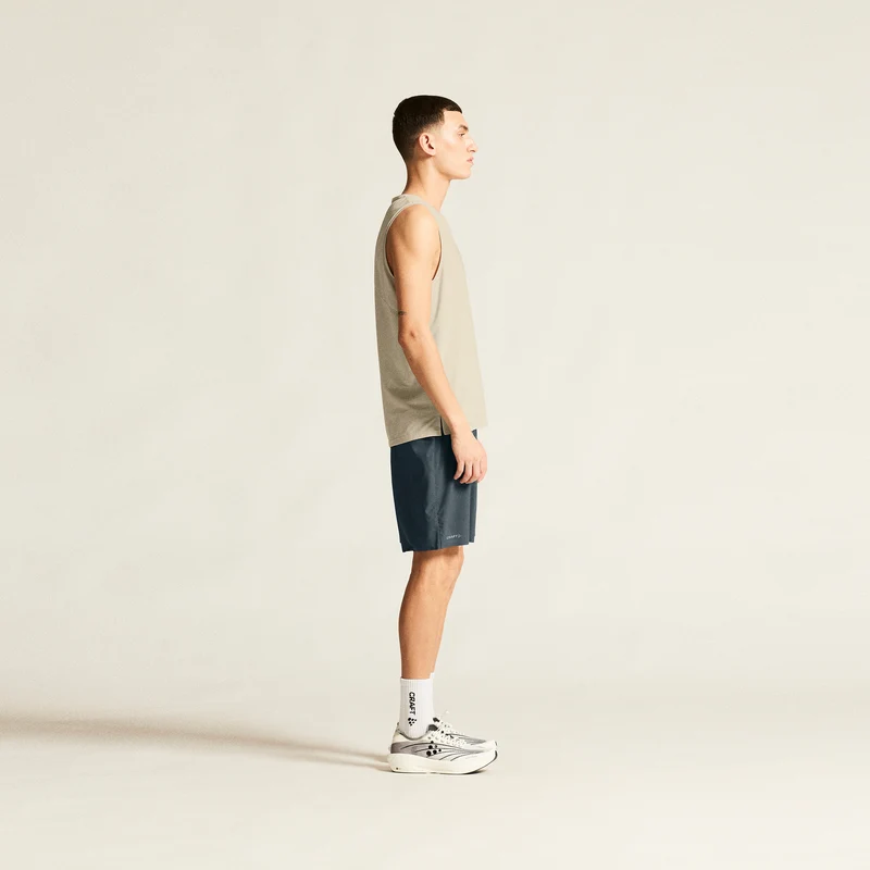 Pro Trail Laufshirt Herren - creme
