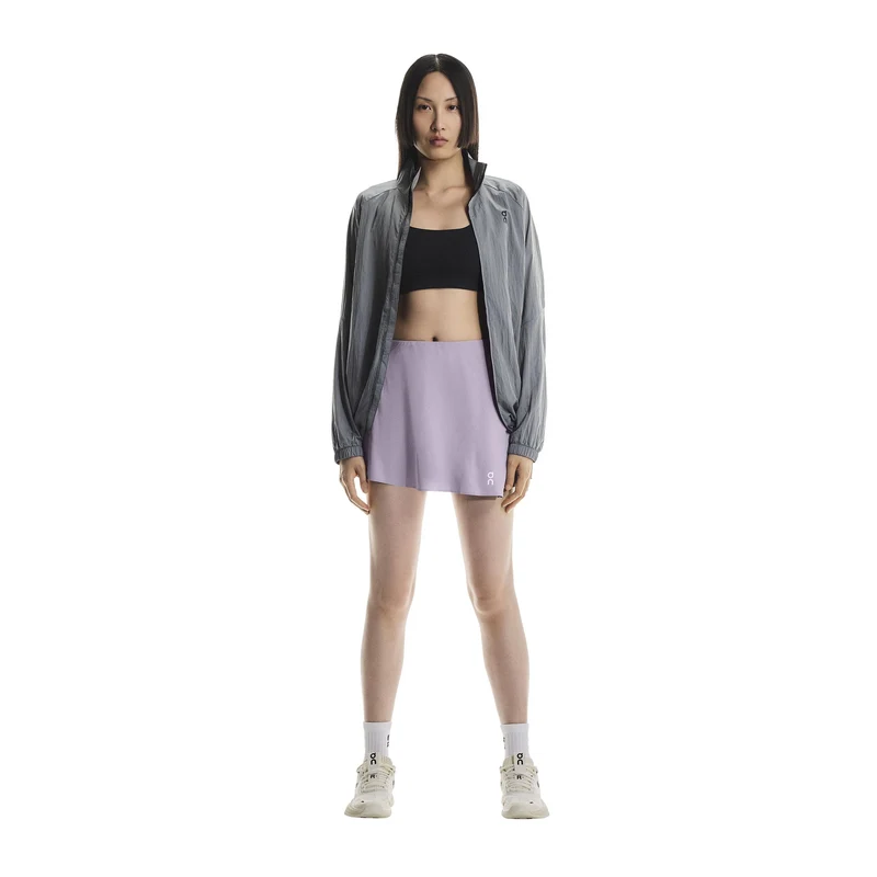 Court Side Pleat Rock Damen-flieder