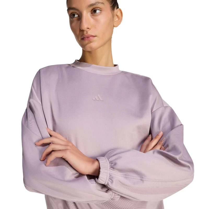 Motion Essentials Cover Sweatshirt Damen - rosa