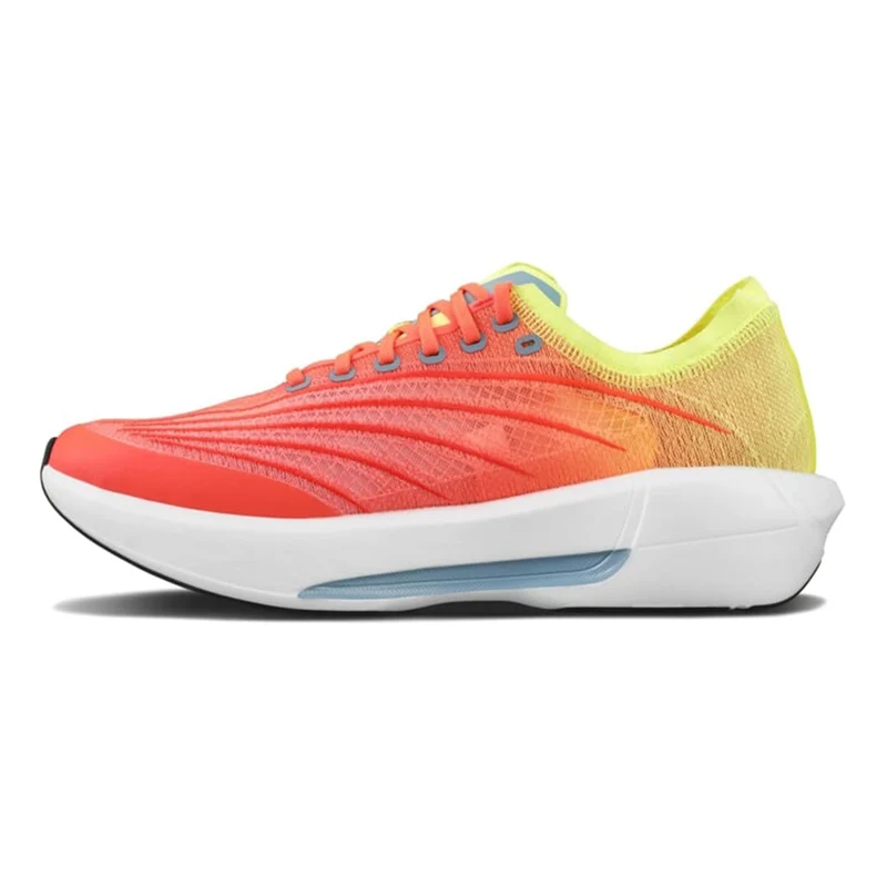 Nordlite Tempo Neutralschuh Herren - koralle, gelb