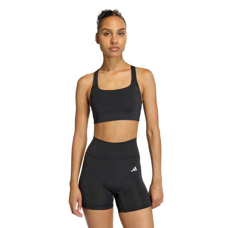 Optime Workout Medium Support Sport-BH Damen - schwarz