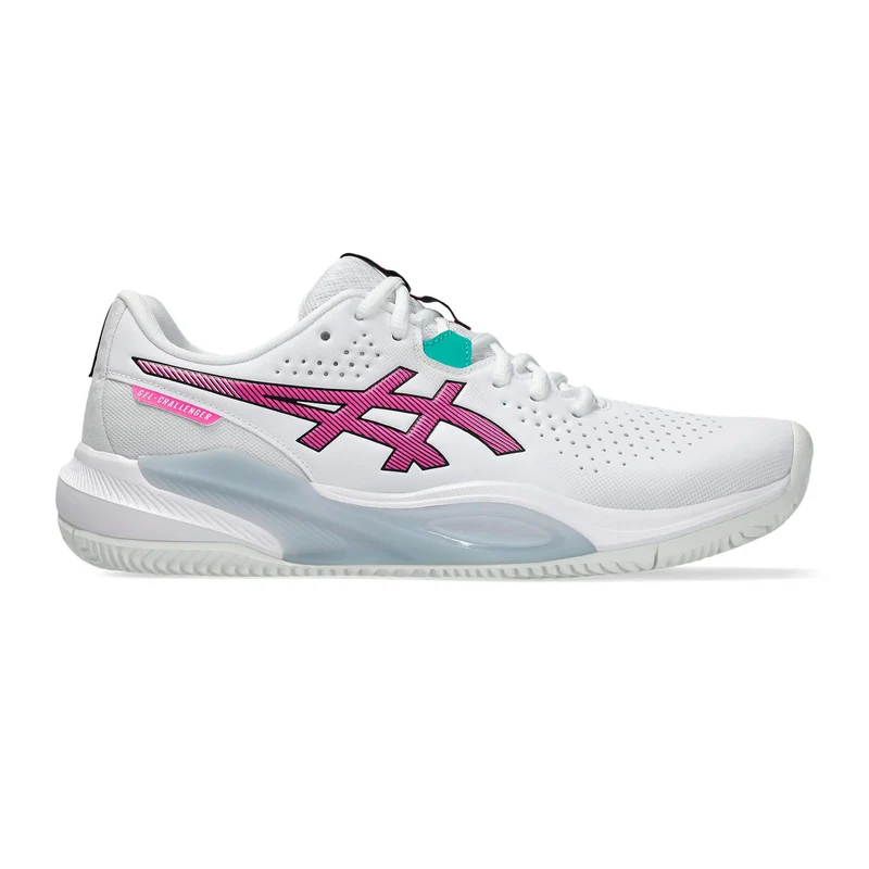 Gel-Challenger 15 Sandplatzschuh Herren - weiß, pink
