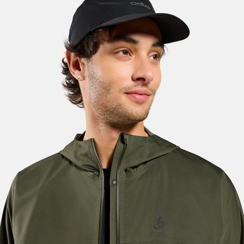 X-Alp Waterproof Laufjacke Herren - dunkelgrün