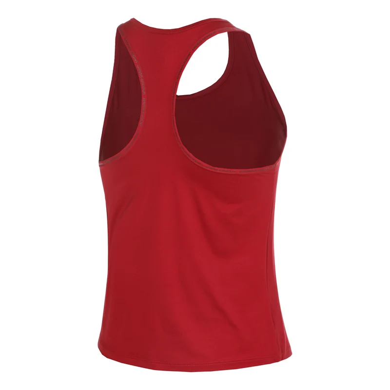 Tech Knockout Tank-Top Damen - rot, dunkelrot