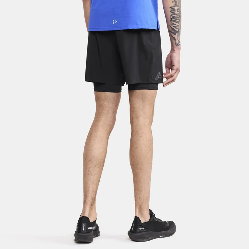 Pro Trail Laufshorts Herren - schwarz