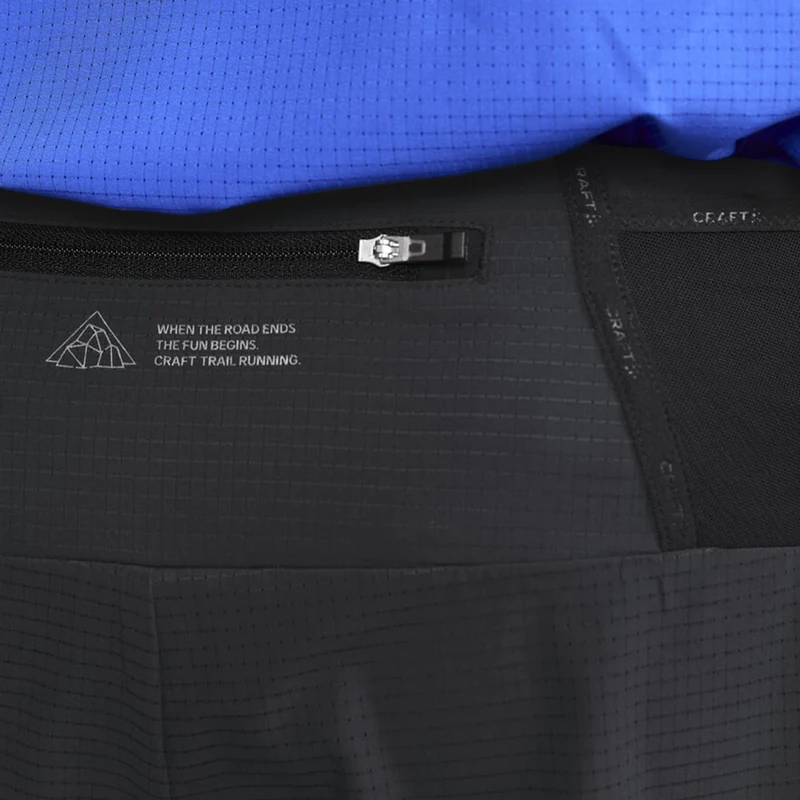 Pro Trail Laufshorts Herren - schwarz