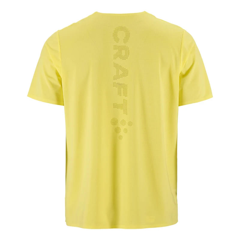 Race Day Laufshirt Herren - gelb