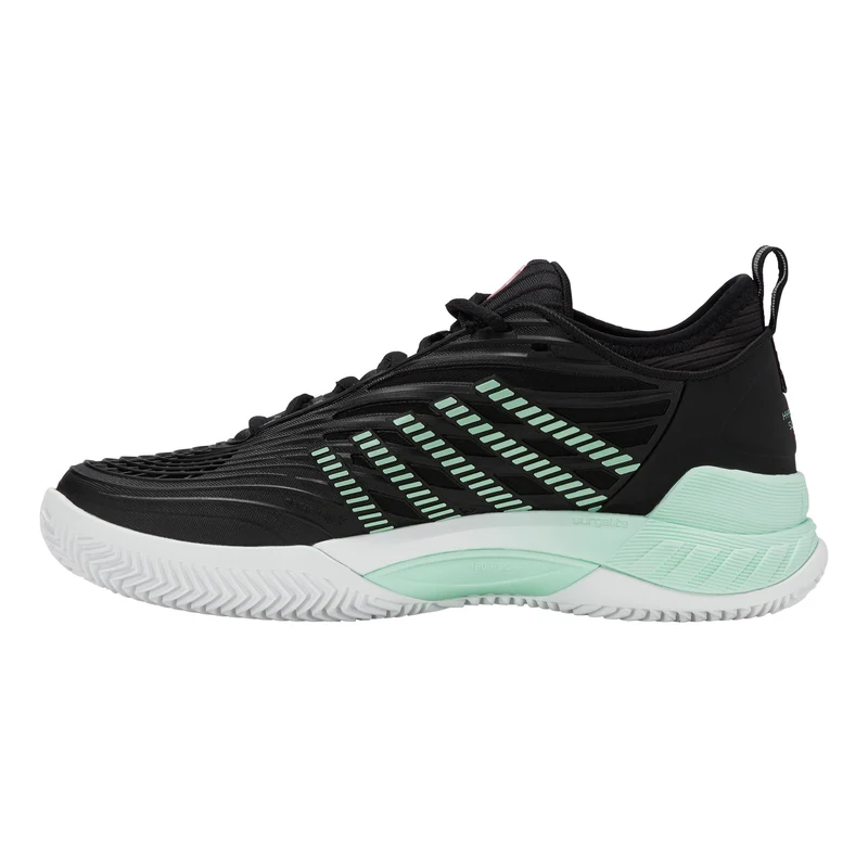 Hypercourt Supreme 2 Sandplatzschuh Damen - schwarz, mint