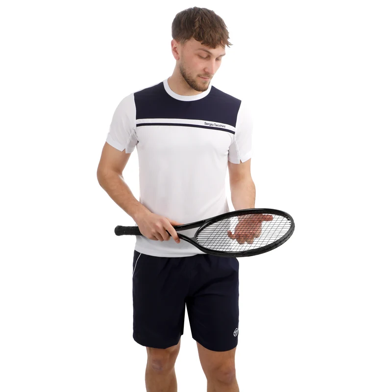 Riflesso PL T-Shirt Herren - weiß, dunkelblau