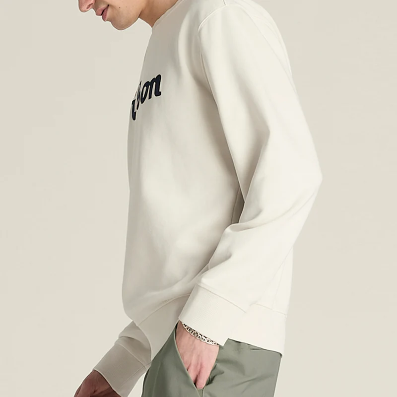 Playstate French Terry Sweatshirt Herren-sand