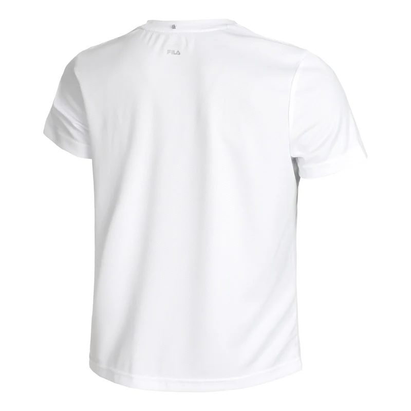 Logo T-Shirt Herren-Weiß,Dunkelblau