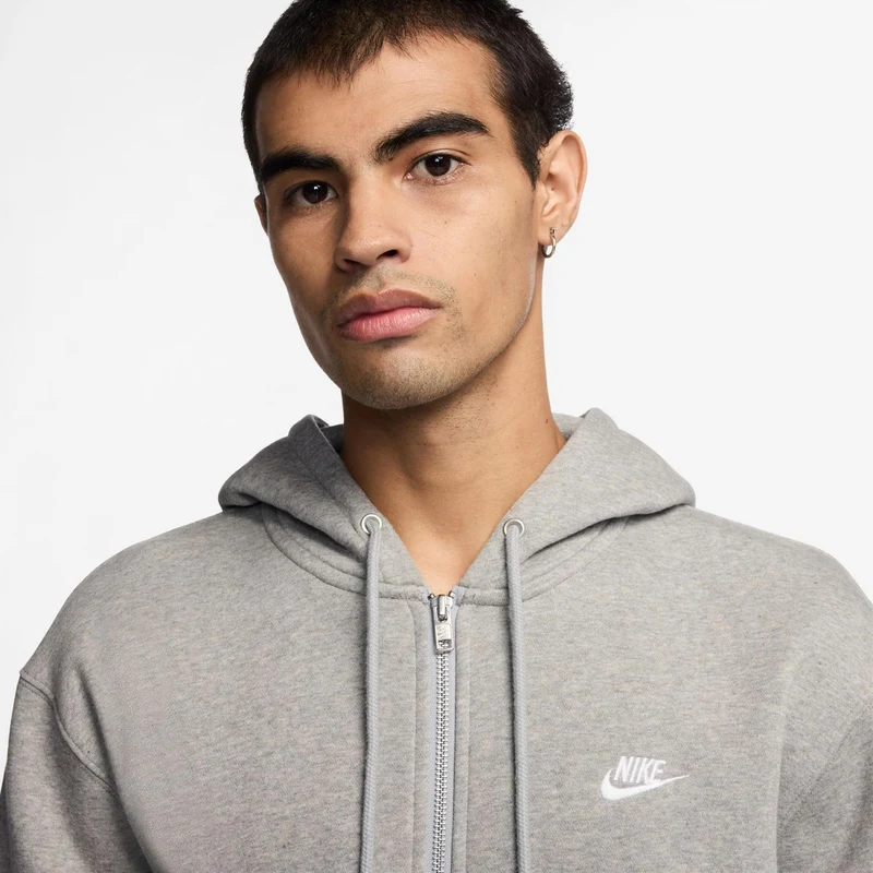 Club Bb Full-Zip Sweatjacke Herren - grau