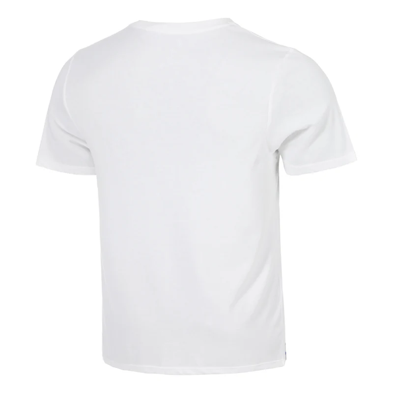 Trainings Stripe T-Shirt Herren - weiß, orange