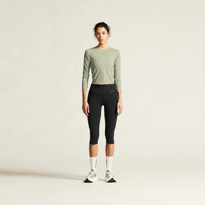 Essence Lauftight Damen - schwarz