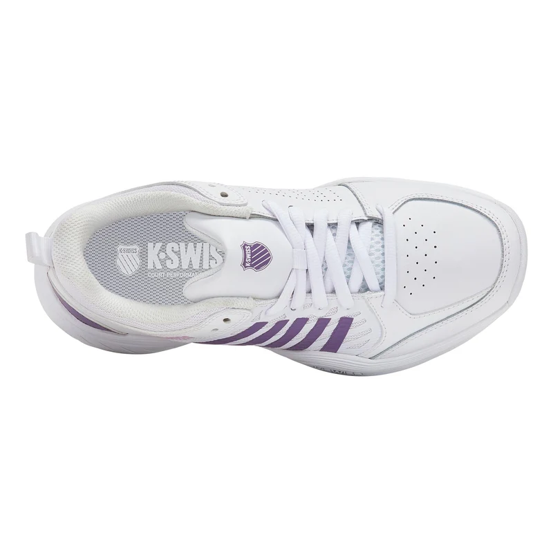 COURT EXPRESS 2 AC Allcourtschuh Damen-weiß, lavendel