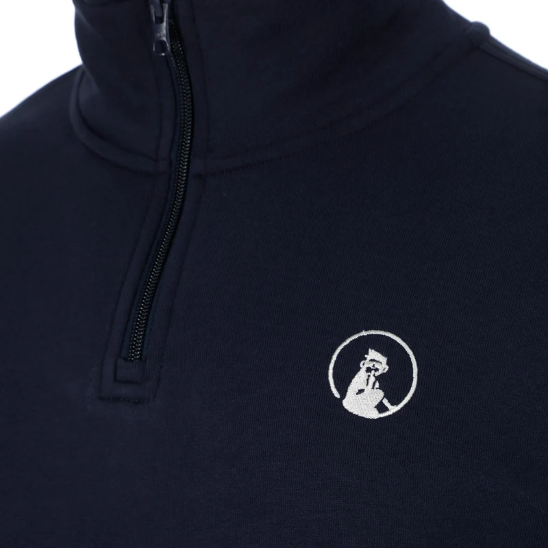 Essential Troyer Sweatshirt Herren-dunkelblau