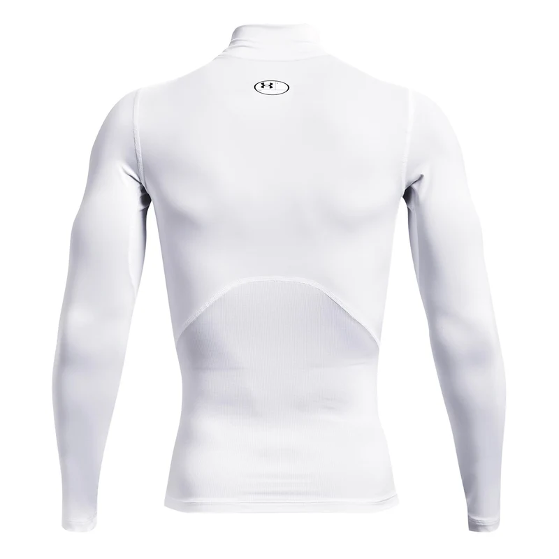 Heatgear Comp Mock Longsleeve Herren-Weiß