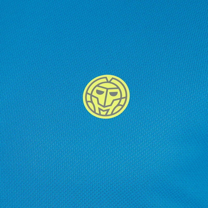 Out of Control T-Shirt Jungen - blau, neongelb