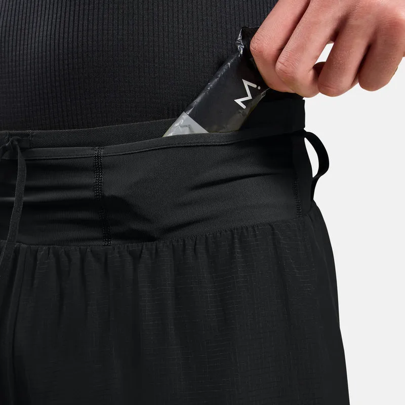 X-Alp Trail 6in 2in1 Laufshorts Herren-schwarz
