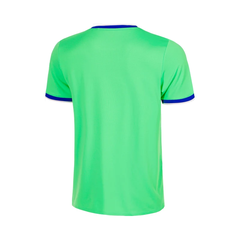Joy Break Ringer T-Shirt Jungen - grün, weiß