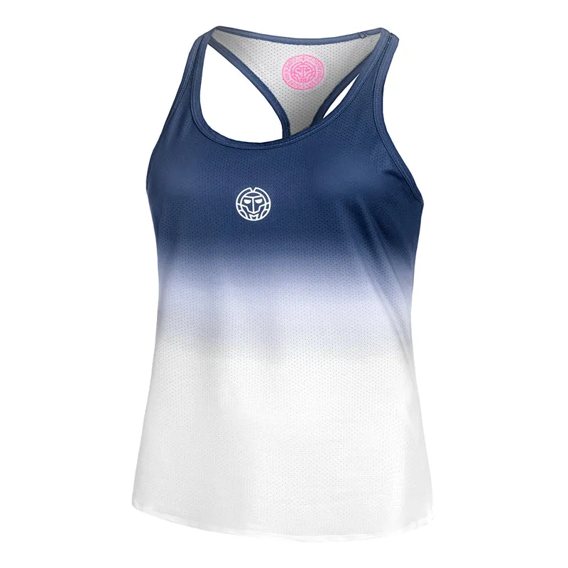 Crew Gradiant Tank-Top Damen-Dunkelblau,Weiß