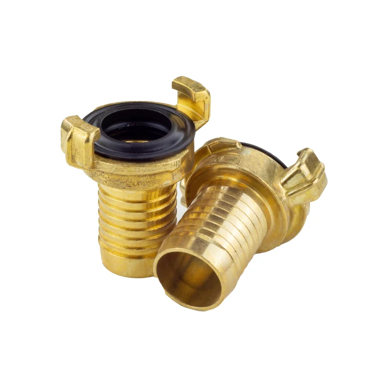 Geka-Schlauchstück M. Tülle 1" Anlagenzubehör-Gold,Schwarz