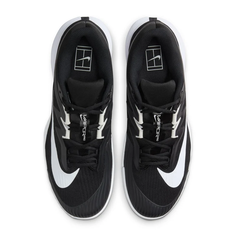 Zoom Vapor Pro 3 Sandplatzschuh Herren-schwarz, weiß