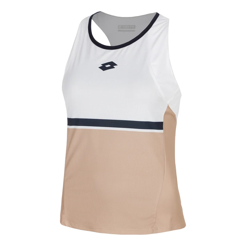Tech V Tank-Top Damen-Beige