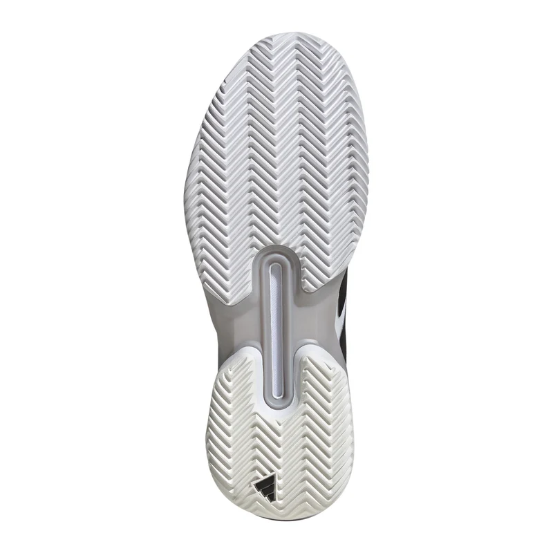 adizero Ubersonic 5 Sandplatzschuh Herren - weiß, schwarz