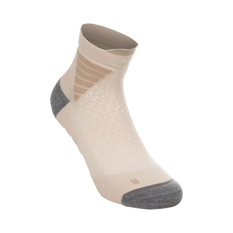 Elite Fujitrail Quarter Laufsocken Unisex - beige