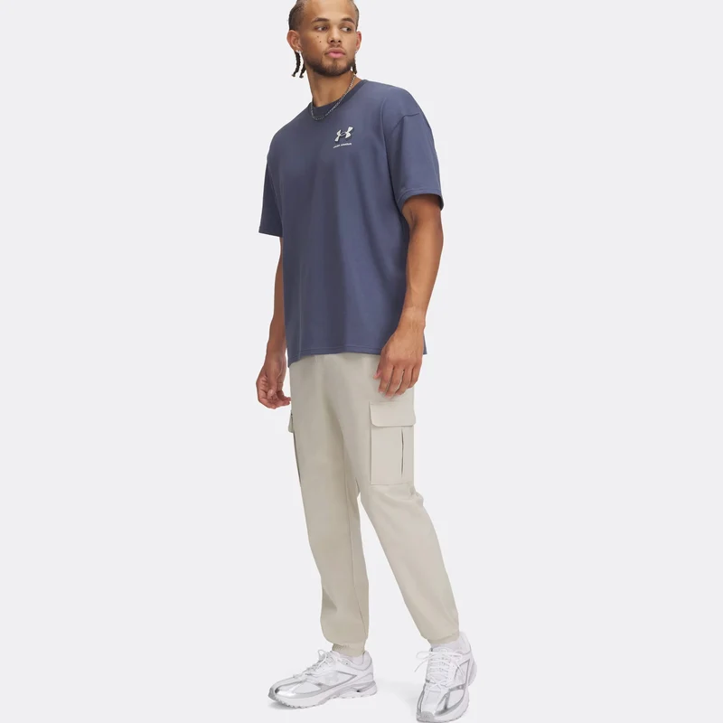 Vibe Woven Cargo Trainingshose Herren-Creme