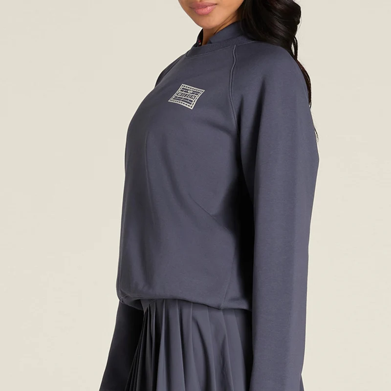 Classic Crew Sweatshirt Damen-grau