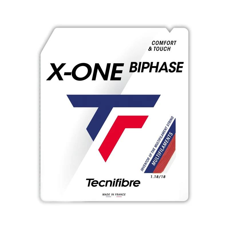X-One Biphase 12m Saitenset-Rot